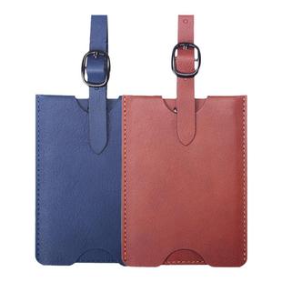 护照登机牌证件收纳包简约PU行李牌托运挂牌箱包防丢失登记牌卡包