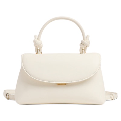 绳结手提翻盖双肩包CHARLESKEITH