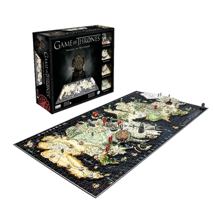 权利的游戏拼图权力的游戏周边hbo冰与火之歌模型4d立体拼图玩具