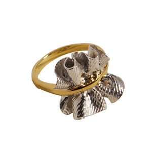 EOLO 褶皱戒指·糖纸 女纯银小众设计感独特银饰叠戴