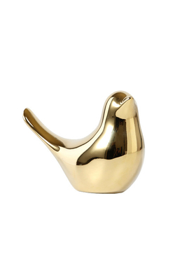 陶瓷桌面摆件金色样板间装饰品