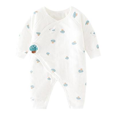 毛豆布洛40g夹棉秋冬蝴蝶哈衣