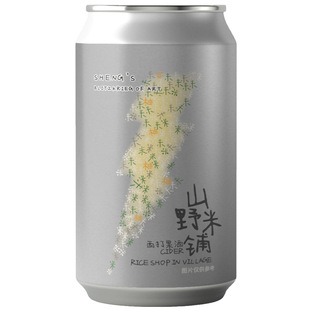 【山乘酿造】山野米铺糯香柚子茶西打国产精酿啤酒罐装330ml