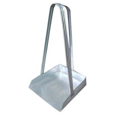 加厚铁簸箕单个户外工厂车间环卫庭院专用铁畚斗撮箕不锈钢垃圾铲