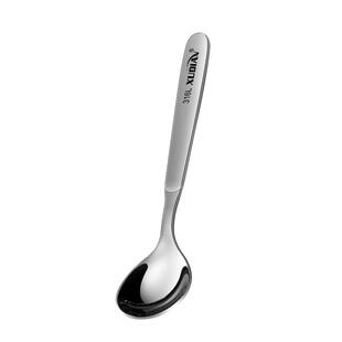 316L不锈钢小勺子咖啡勺子甜品叉勺搅拌勺短勺叉调料勺儿童辅食勺