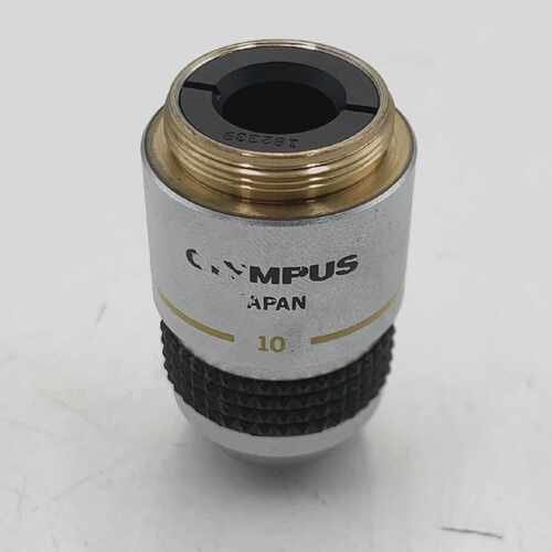 Olympus Dplan 10 0.25 160/0.17 Lens Used (Label Scuffed)