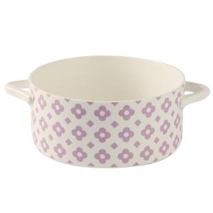 日式双耳汤碗大号家用陶瓷网红大碗高级感10英寸汤盆2023新款面碗