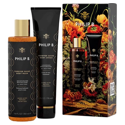 PhilipB天鹅绒乌木身体洗护礼盒