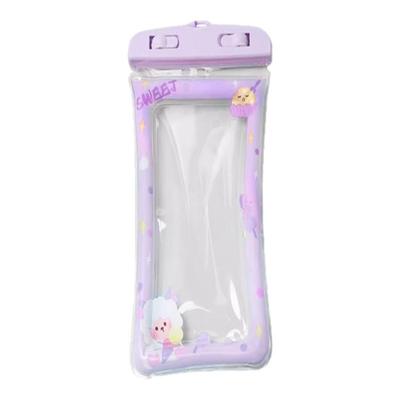 手机防水袋可触屏游泳气囊手机套