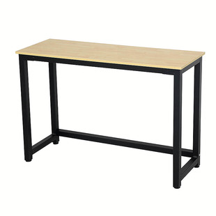 钢木结合展示桌服装店直播带货流水台商超展会展示台长条桌中岛架