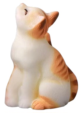 微缩卡通迷你猫咪动物公仔手办