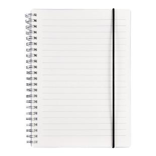 学生用线圈本加厚a5笔记本子pp简约小方格子本b5横线本网格记事本