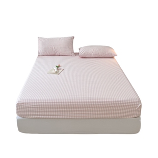 2025新款四季通用床笠单件冬季宿舍床单套罩非纯棉全棉床垫保护罩