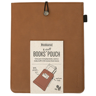 书本日常用品收纳袋文具袋英国IF文创Bookaroo轻便携节日送礼物