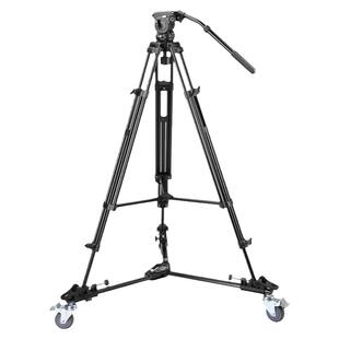 伟峰WF-601专业脚轮 三脚架通用地轮 717/718专用滑轮底座万向耐思得NT01专业三脚架脚轮马蹄脚 777/717/270A