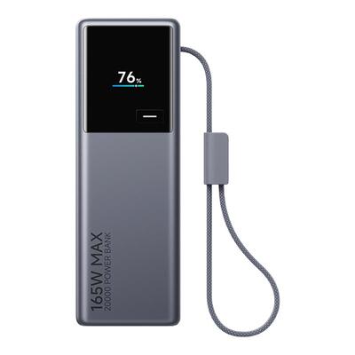 【3C认证】新品小米自带线充电宝20000毫安165W高功率双向超快充单口120W大容量小巧便携适用于笔记本电源