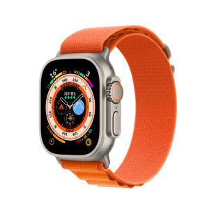 适用applewatch11 ultra2表带高山尼龙回环式iwatch9/8/7/6/5/4/3/2/se代s9苹果s8手表s7帆布运动男女款49mm
