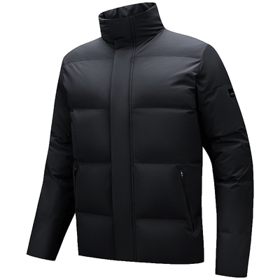 安踏羽绒服男款立领防泼水外套