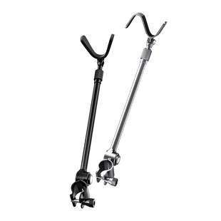 汉鼎通用炮台后挂铝合金防脱竿挂防滑架杆后挂羊角头鱼竿钓鱼支架