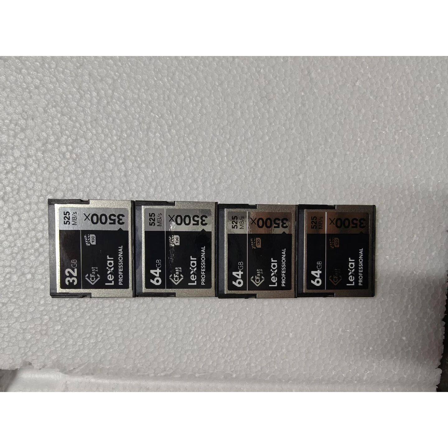 雷克沙cfast卡,设备32g的180另一种64g的38询价