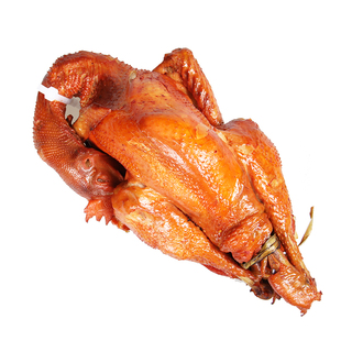 沟帮子散养大公鸡熏鸡烧鸡尹家东北特产老式烧鸡熟食特产900g整只