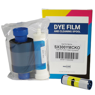 法高FAGOO P360E证卡机色带 P360E彩色SX300YMCKO MA1000黑色带