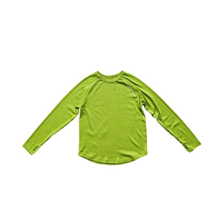 现ppapa 纯色糯唧唧舒适亲肤基础儿童中大童打底长袖