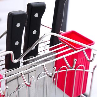 刀架多功能切菜板砧板架子厨房用品用具置物架刀板架壁挂落地架子