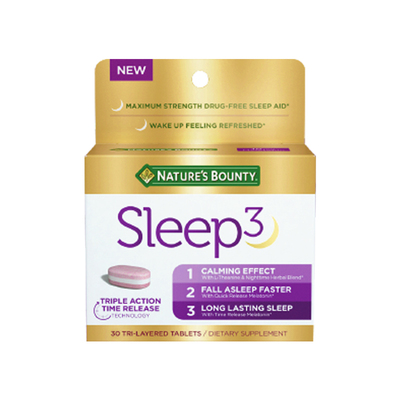 自然之宝美国褪黑素速溶含片睡眠