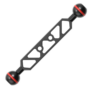 蝰蛇补充装3/5/7英寸双球头连接扩展臂监视器灯光支架万向延长杆