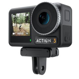 泰迅适用大疆action4/3/5pro磁吸底座运动相机action4转接座大疆DJIaction3快拆配件三脚架链接底座支架配件