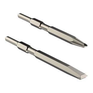 长六角电镐凿子 合金尖凿合金扁凿镶合金0810六角电镐头17*260