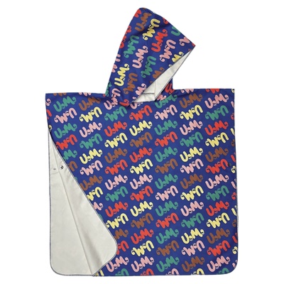 有这么只吸水速干斗篷运动浴巾