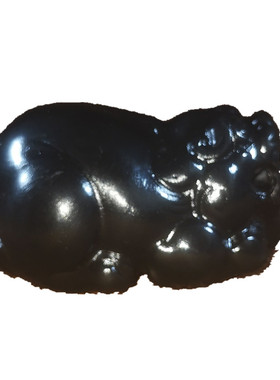 玉石招财小貔貅办公桌天然小摆件