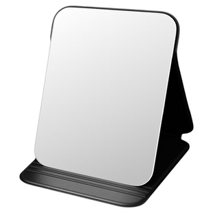 桌面小镜子女随身携带化妆镜子折叠便携学生宿舍男士专用家用手持