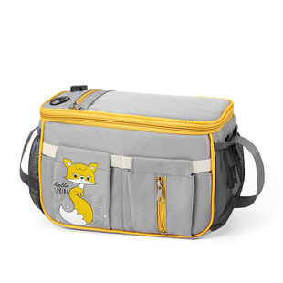 电动车前置物兜置物神器收纳挂袋电瓶车挂物包手机袋前挂包储物兜