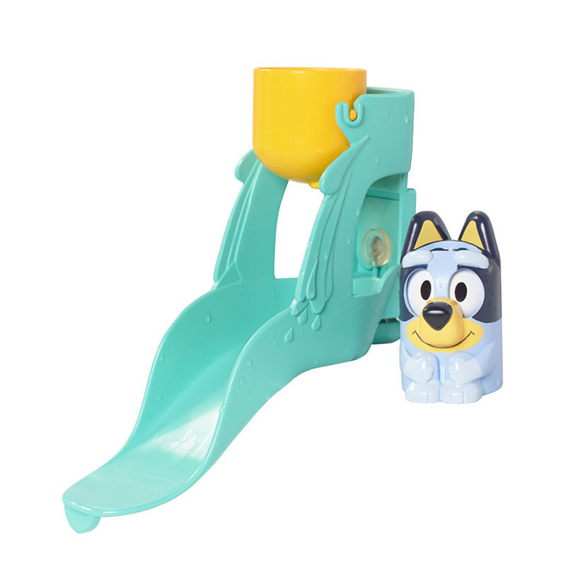 布鲁伊水上滑梯卡通洗澡戏水玩具