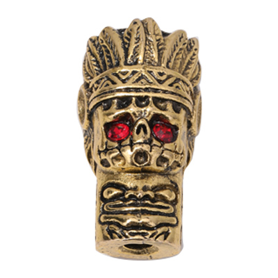 藏银三通珠手链项链隔珠藏式配饰