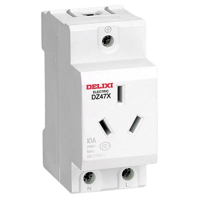 德力西AC30模数化插座导轨式