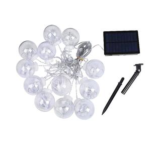 太阳能户外灯庭院防水花园阳台布置挂灯家用院子凉亭装饰星星灯串