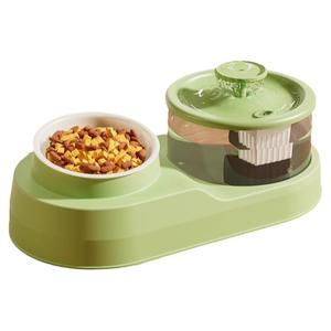 猫咪饮水机自动循环流动宠物饮水喂食器小猫喝水水盆狗狗喂水碗