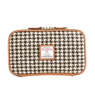 WINNOW&哈里斯粗花呢笔袋烧饼包大容量文具袋化妆包