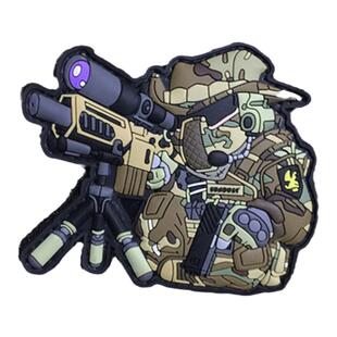 德国PATCHLAB BB头野战补丁战术兵人士气章魔术贴章臂章3D胶章