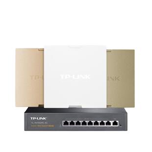 TPLINK2026新款ac加ap面板2.5G光口千兆5G双频86型家用酒店别墅PoE一体机入墙路由器全屋wifi6覆盖AX3000m