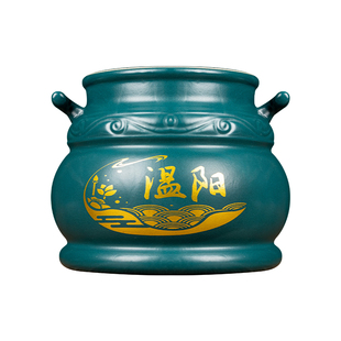 美容院温阳灸大罐脐疗罐暖宫祛湿砭石能量罐鲍菇神灸罐全身火灸罐