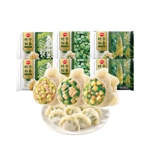 【直播专属】思念时令饺子春笋荠菜槐花马兰头猪肉知春饺速食早餐