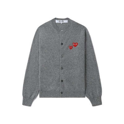 IT圆领羊毛针织开衫简约质感