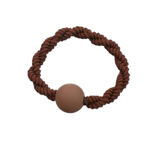 棕黑色头绳2025新款高端发圈橡皮筋女扎头发绳皮套成人高弹力耐用