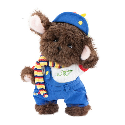 可爱狗狗玩偶陪伴生日礼物