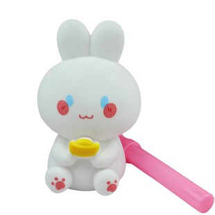 卡通发光灯笼儿童手提音乐玩具元宵节解压挂件财神独角兽兔子